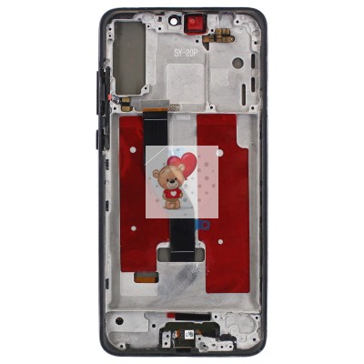 Дисплей для Huawei P20 Pro модуль с рамкой и тачскрином (черный) - (OLED)