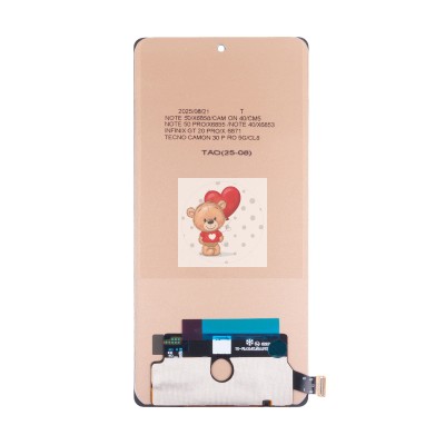 Дисплей для Infinix GT 20 Pro с тачскрином Черный - (In-Cell)