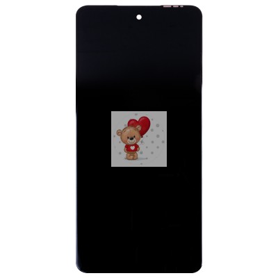 Дисплей для Itel P55 4G (A666LN) с тачскрином (черный) - Оптима