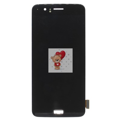 Дисплей для OnePlus 5 (A5000) с тачскрином (черный) - (OLED)