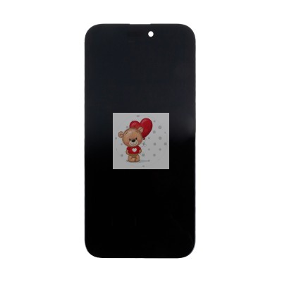 Дисплей для Apple iPhone 16 Plus (A3290) в сборе с тачскрином Черный - (Soft OLED, Full HD) (с верификацией = с привязкой без ошибки)