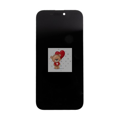 Дисплей для Apple iPhone 16 Pro Max (A3296) в сборе с тачскрином Черный - (Hard OLED) (площадка под IC)