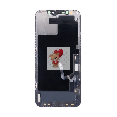 Дисплей для Apple iPhone 12 Pro (A2407) в сборе с тачскрином Черный - (In-Cell, Full HD) (с верификацией = с привязкой без ошибки)