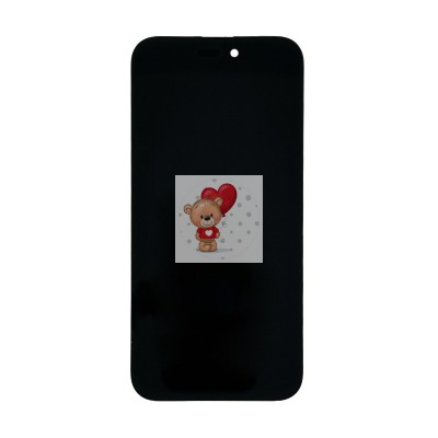 Дисплей для Apple iPhone 14 Pro Max (A2895) в сборе с тачскрином Черный - (In-Cell, Full HD, 120 Гц) (с верификацией = с привязкой без ошибки)