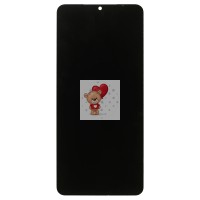 Дисплей для Samsung A075F Galaxy A07 4G в сборе с тачскрином Черный - OR100