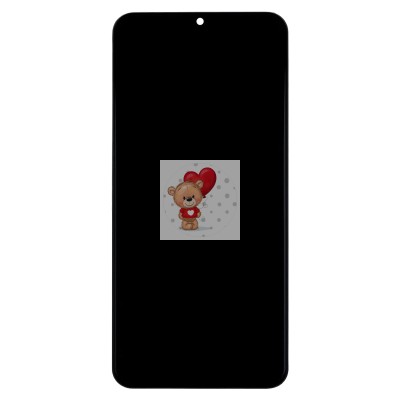 Дисплей для Samsung A135F Galaxy A13 модуль с рамкой и тачскрином (черный) - OR Ref. (SP)