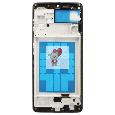 Дисплей для Samsung A325F Galaxy A32 4G модуль с рамкой Черный - OR Ref. (SP)