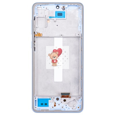Дисплей для Samsung A336B Galaxy A33 5G модуль с рамкой и тачскрином (голубой) - (OLED)