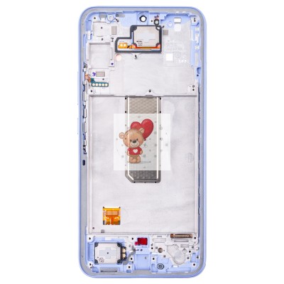 Дисплей для Samsung A346B Galaxy A34 5G модуль с рамкой Фиолетовый - (OLED) (Full Size)