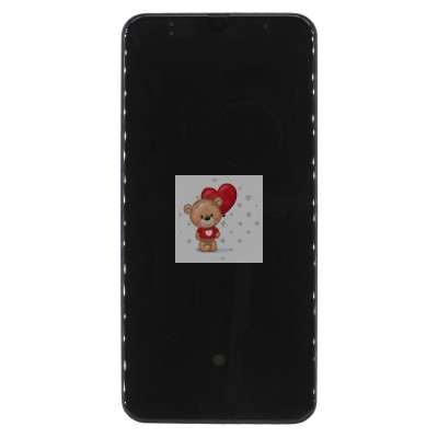 Дисплей для Samsung A505F Galaxy A50 модуль с рамкой Черный - OR Ref. (SP)