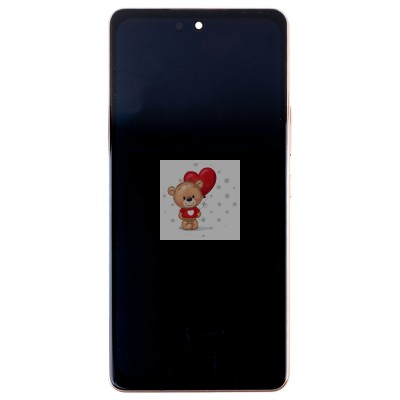 Дисплей для Samsung A536B Galaxy A53 5G модуль с рамкой и тачскрином (золотой) - (OLED) (Full Size)