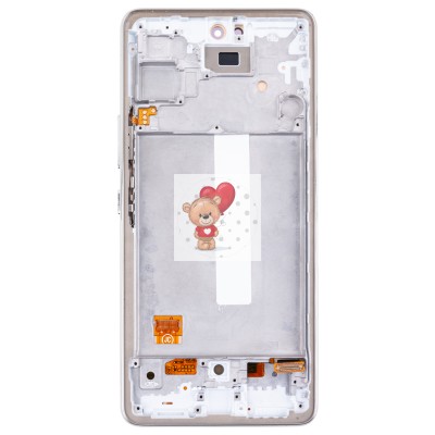 Дисплей для Samsung A536B Galaxy A53 5G модуль с рамкой и тачскрином Белый - (OLED) (Full Size) Дисплей для Samsung A536B Galaxy A53 5G модуль с рамкой и тачскрином Белый - (OLED) (Full Size)