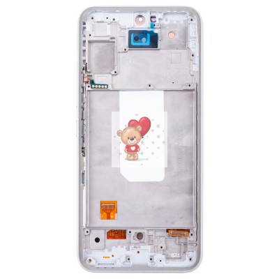 Дисплей для Samsung A546E Galaxy A54 5G модуль с рамкой и тачскрином (белый) - (OLED) (Full Size) Дисплей для Samsung A546E Galaxy A54 5G модуль с рамкой и тачскрином (белый) - (OLED) (Full Size)