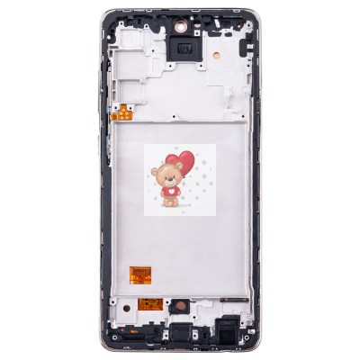 Дисплей для Samsung A725F Galaxy A72 модуль с рамкой и тачскрином (черный) - (OLED) (Full Size) Дисплей для Samsung A725F Galaxy A72 модуль с рамкой и тачскрином (черный) - (OLED) (Full Size)