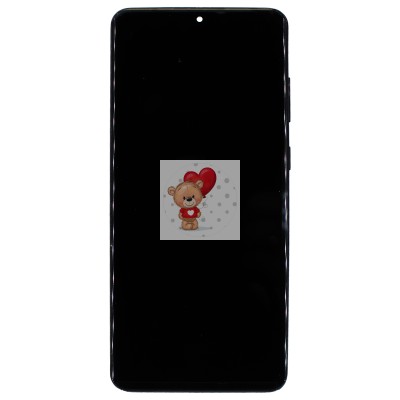 Дисплей для Samsung G965F Galaxy S9 Plus модуль с рамкой и тачскрином (черный) - (In-Cell)