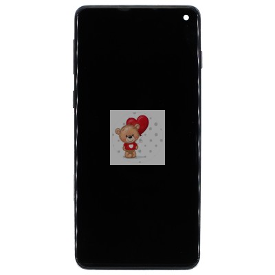 Дисплей для Samsung G973F Galaxy S10 модуль с рамкой и тачскрином (черный) - (In-Cell) Дисплей для Samsung G973F Galaxy S10 модуль с рамкой и тачскрином (черный) - (In-Cell)