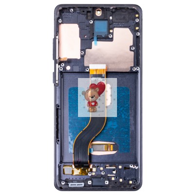 Дисплей для Samsung G985F Galaxy S20 Plus модуль с рамкой и тачскрином (черный) - (OLED) (Full Size) Дисплей для Samsung G985F Galaxy S20 Plus модуль с рамкой и тачскрином (черный) - (OLED) (Full Size)