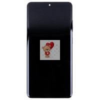 Дисплей для Samsung G988B Galaxy S20 Ultra модуль с рамкой и тачскрином (черный) - (OLED) (Full Size)