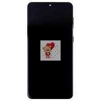 Дисплей для Samsung G996B Galaxy S21 Plus модуль с рамкой и тачскрином (черный) - (OLED) (Full Size)