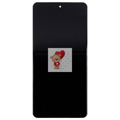 Дисплей для Samsung M556B Galaxy M55 5G модуль с рамкой Черный - (OLED) (Full Size)