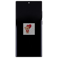 Дисплей для Samsung S908B Galaxy S22 Ultra модуль с рамкой и тачскрином (серый) - OR (SP)