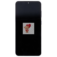 Дисплей для Samsung S916B Galaxy S23 Plus модуль с рамкой и тачскрином (черный) - (OLED) (Full Size)