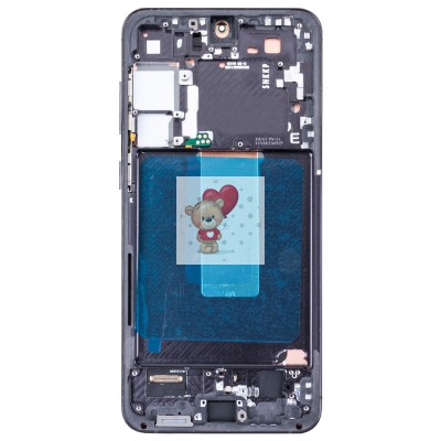 Дисплей для Samsung S916B Galaxy S23 Plus модуль с рамкой и тачскрином (черный) - (OLED) (Full Size)