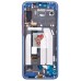 Дисплей для Xiaomi Mi9 SE (M1903F2G) модуль с рамкой и тачскрином (синий) - OR (SP)