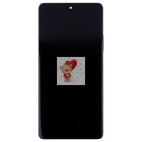 Дисплей для Xiaomi Poco F5 (23049PCD8G) модуль с рамкой и тачскрином (черный) - OR (SP)