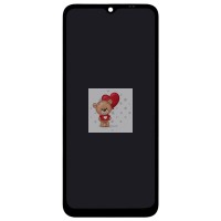 Дисплей для Xiaomi Redmi 10C (220333QNY) модуль с рамкой и тачскрином (черный) - OR