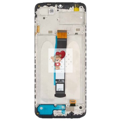 Дисплей для Xiaomi Redmi 10C (220333QNY) модуль с рамкой и тачскрином (черный) - OR
