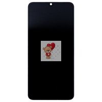 Дисплей для Xiaomi Redmi 12C (22120RN86G) модуль с рамкой и тачскрином (черный) - OR