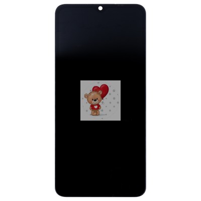 Дисплей для Xiaomi Redmi 12C (22120RN86G) модуль с рамкой и тачскрином (черный) - OR