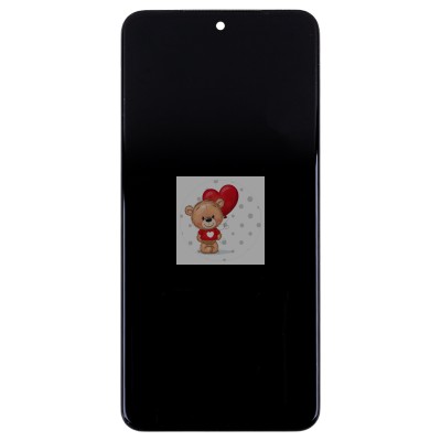 Дисплей для Xiaomi Poco M5s модуль с рамкой и тачскрином (черный) - (In-Cell)