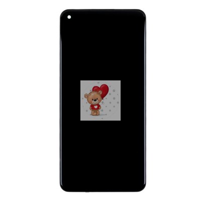 Дисплей для Xiaomi Redmi Note 9 модуль (черный) - OR