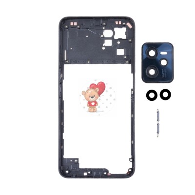 Средняя часть для Realme C35 Черный