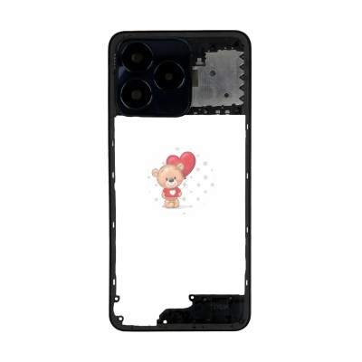 Средняя часть для Realme C53 Черный