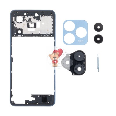 Средняя часть для Realme C63 4G Синий