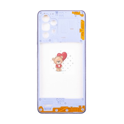 Средняя часть для Samsung A325F Galaxy A32 4G Фиолетовый Средняя часть для Samsung A325F Galaxy A32 4G Фиолетовый