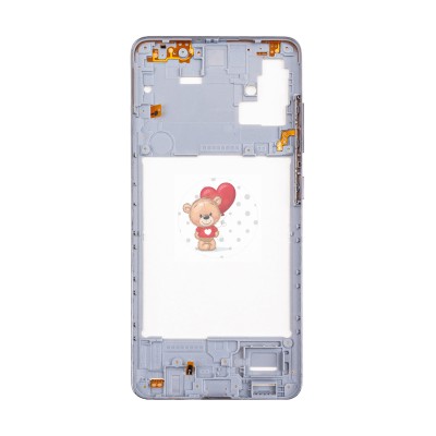 Средняя часть для Samsung A515F Galaxy A51 Белый Средняя часть для Samsung A515F Galaxy A51 Белый