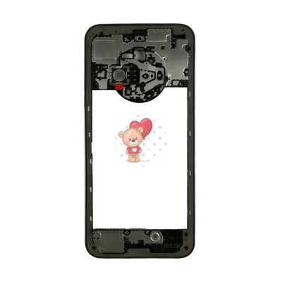 Средняя часть для Tecno Spark 30C 4G Черный Средняя часть для Tecno Spark 30C 4G Черный