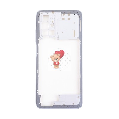 Средняя часть для Xiaomi Redmi 10 Белый