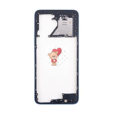 Средняя часть для Xiaomi Redmi 12 4G Голубой