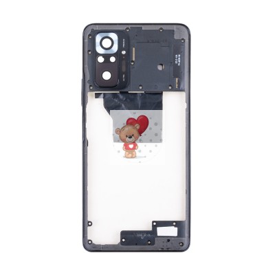 Средняя часть для Xiaomi Redmi Note 10 Pro 4G Черный Средняя часть для Xiaomi Redmi Note 10 Pro 4G Черный