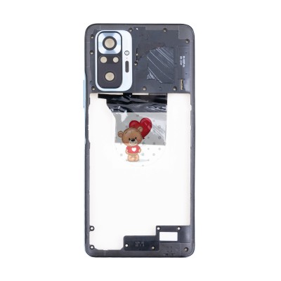 Средняя часть для Xiaomi Redmi Note 10 Pro 4G Голубой