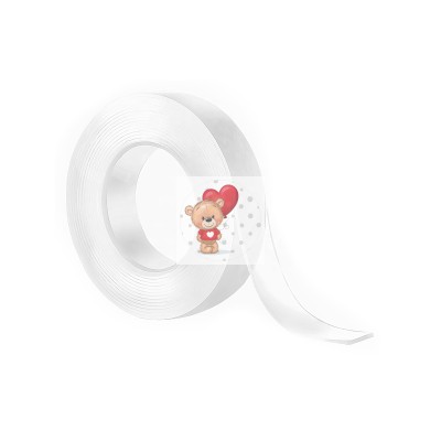 Скотч двусторонний силиконовый (30 мм*5 м, прозрачный) Скотч двусторонний силиконовый (30 мм*5 м, прозрачный)