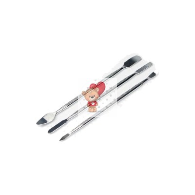 Набор вскрывателей лопаток-спуджер (двухсторонние, металл, 3 шт.)