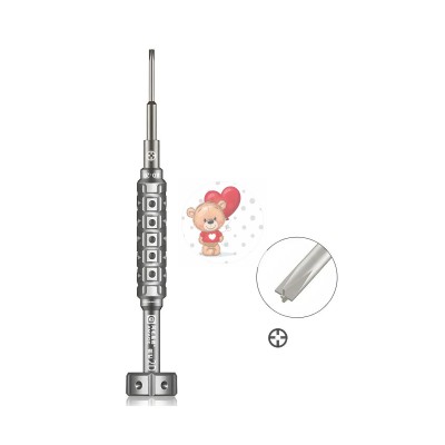 Отвертка Amaoe AD-2D (тонкий крестик 2.5 мм со штырьком) Отвертка Amaoe AD-2D (тонкий крестик 2.5 мм со штырьком)