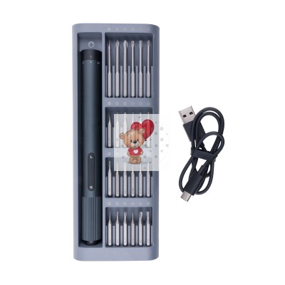 Отвертка электрическая Mijia Screwdriver (24 в 1) Отвертка электрическая Mijia Screwdriver (24 в 1)