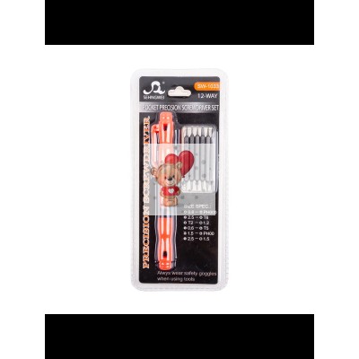 Отвертка SW-1033 (12 насадок) Отвертка SW-1033 (12 насадок)